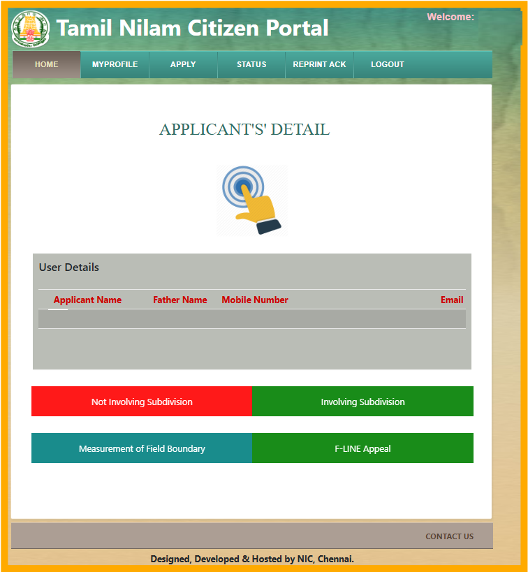 tamilnilam citizen login