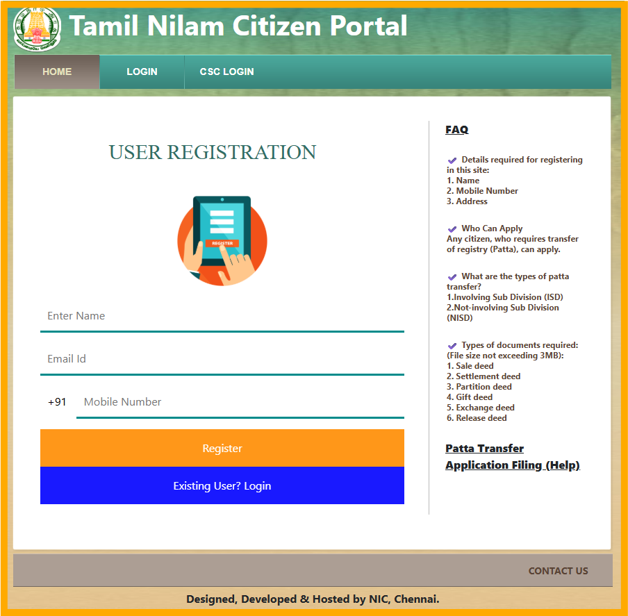 tamilnilam citizen reg 
